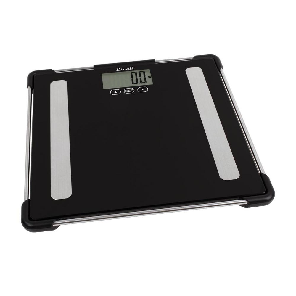 Escali Body Analyzing Digital Bathroom Scale-BF180 - The Home Depot