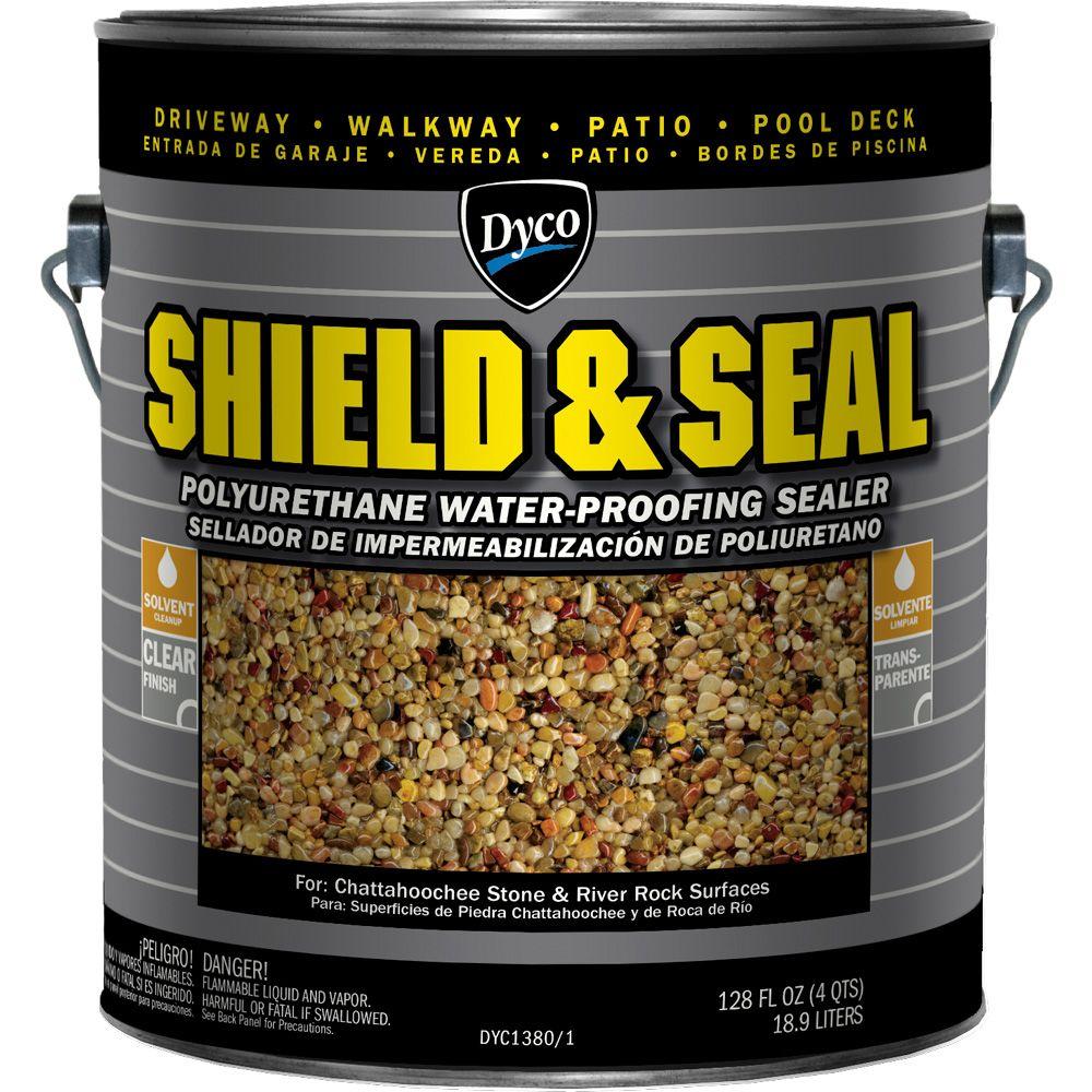 Dyco Paints Shield and Seal 1 gal. 1380 Clear Polyurethane Waterproofing SealerDYC1380/1 The