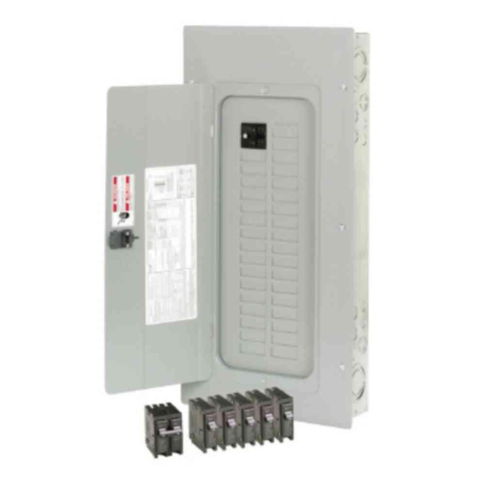 Eaton BR3060BQN100 BR 30-Space Main Breaker Panel Quick Connect Neutral 100A