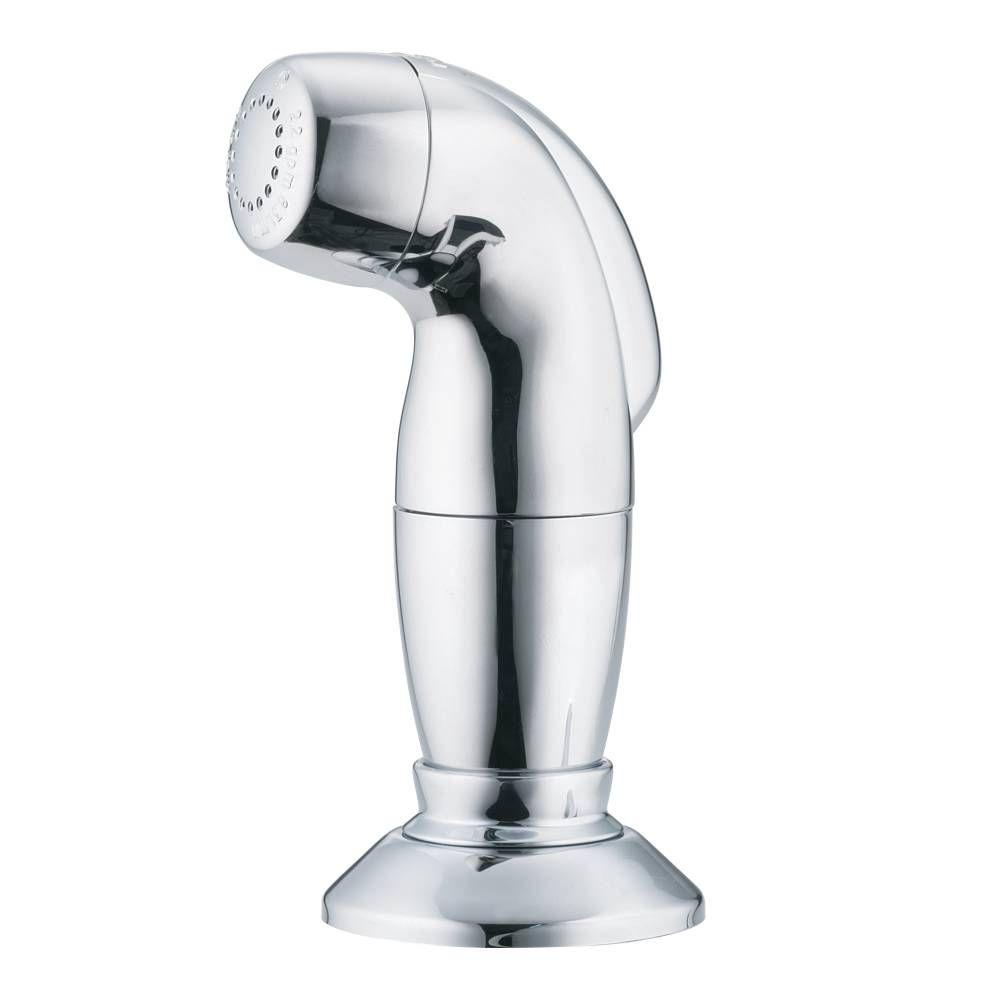 Moen Universal Kitchen Faucet Side Spray In Chrome 179108 The