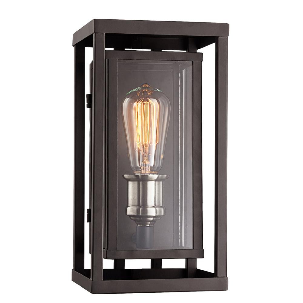 Bel Air Lighting 1 Light Black Outdoor Wall Lantern Sconce 50220 Bel Air Lighting 1 Light Black Outdoor