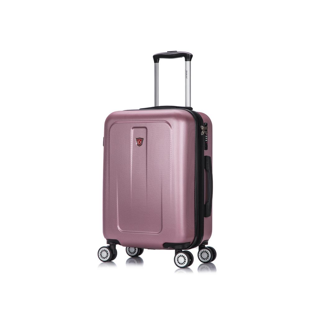 rose gold luggage carry on