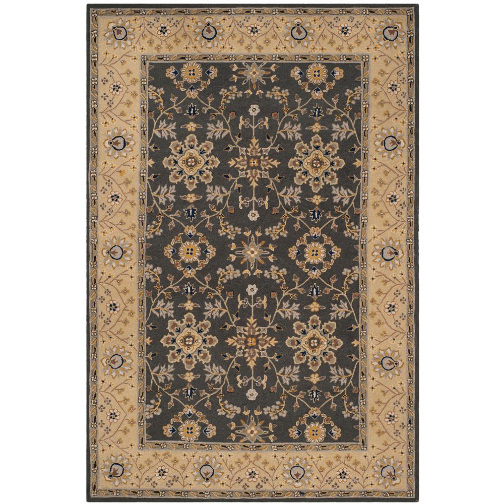 Safavieh Easy Care Gray Cream 4 Ft X 6 Area Rug Ezc751h Safavieh Easy Care Gray Cream 4 Ft X 6 Area Rug