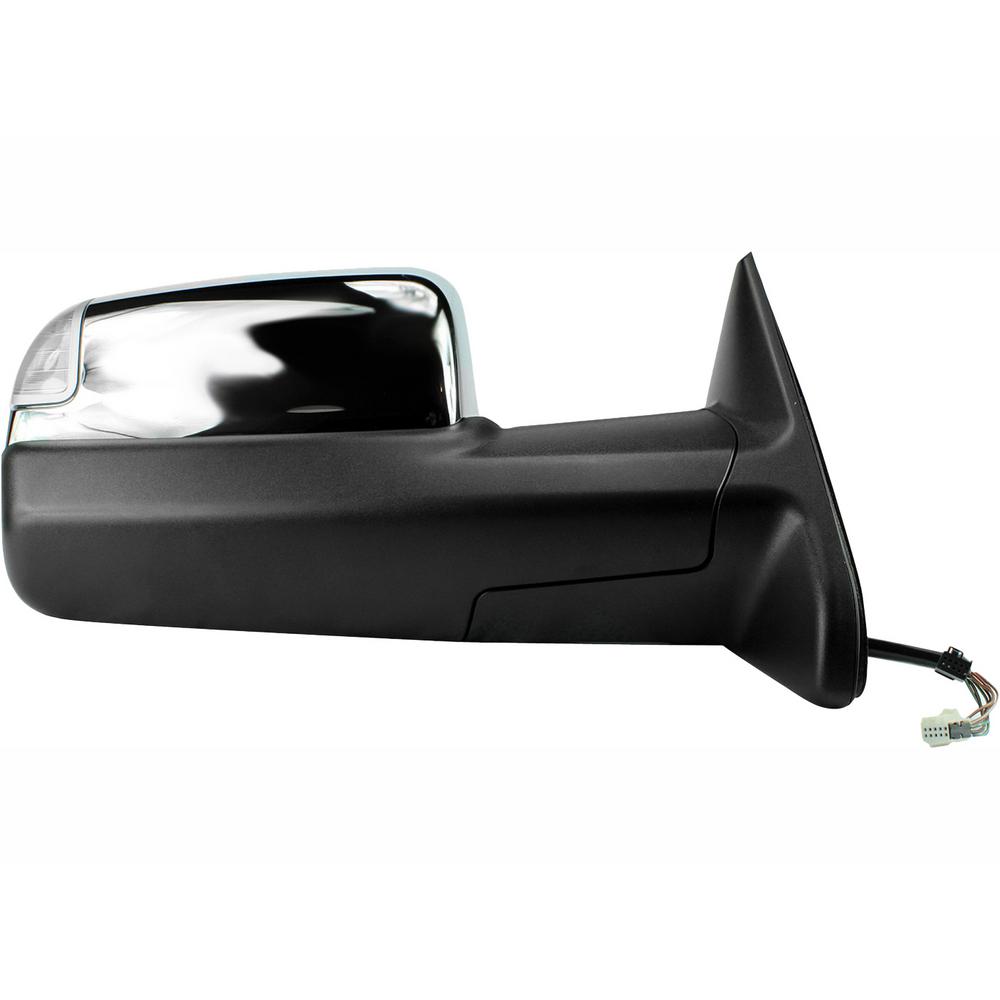 Fit 2009 2010 11 12 13 2014 FORD F-150 FULL Chrome Mirror COVERS Towing  Style