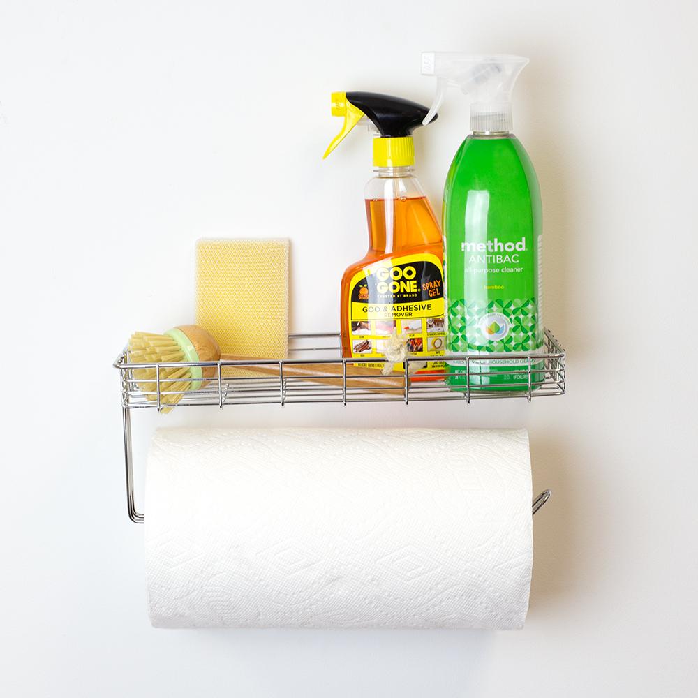 interDesign Swivel Wall Mount Paper Towel Holder in Bronze 33231 The