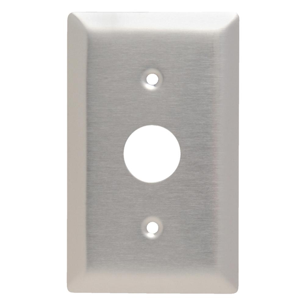 KL Series 1Gang Locking Switch Wall Plate in Stainless SteelSS717