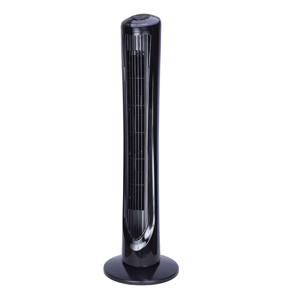 Cascade 40 Oscillating 4-Speed Tower Fan with Remote