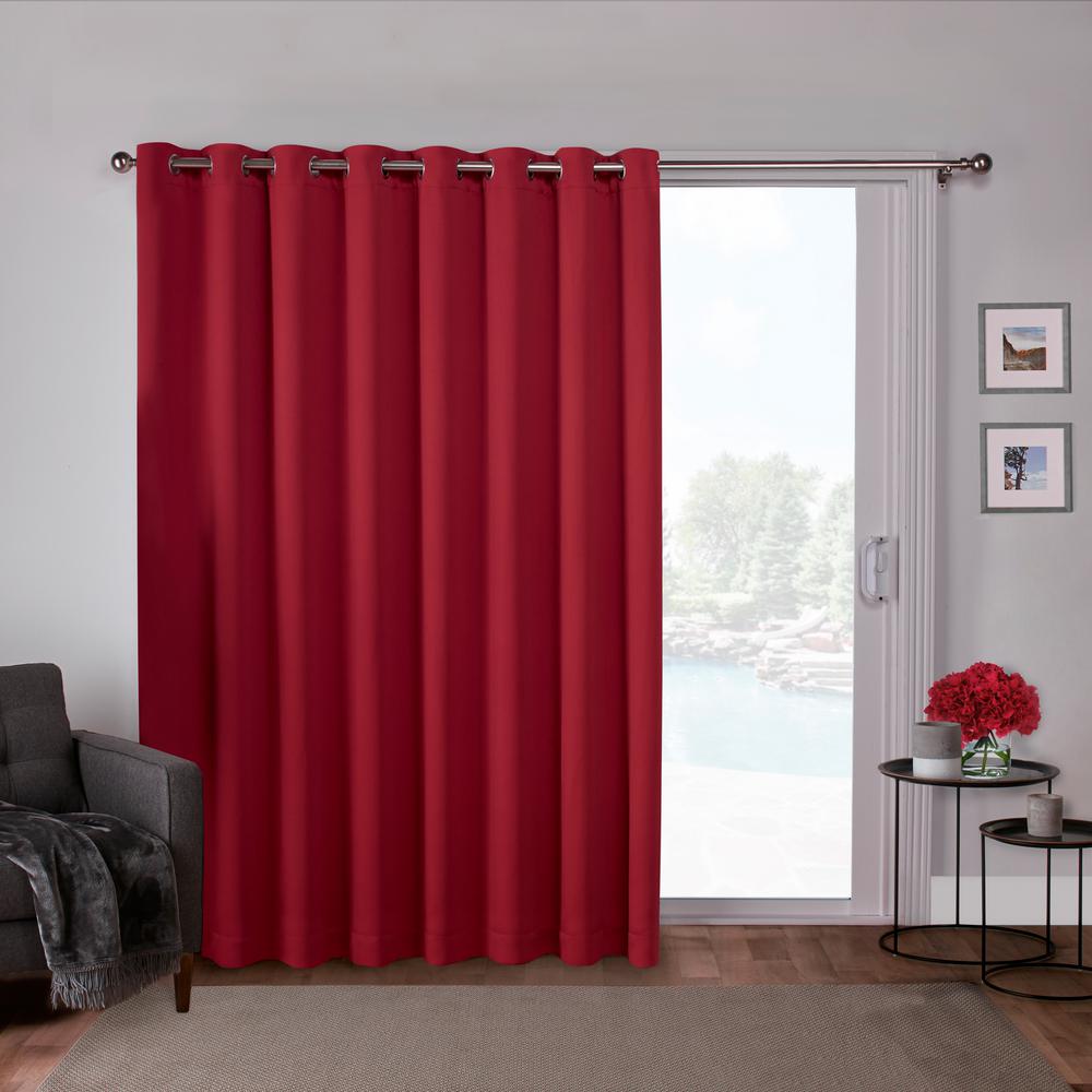 Sa Patio 100 In W X 84 L Woven Blackout Grommet Top Woven Blackout Grommet Top