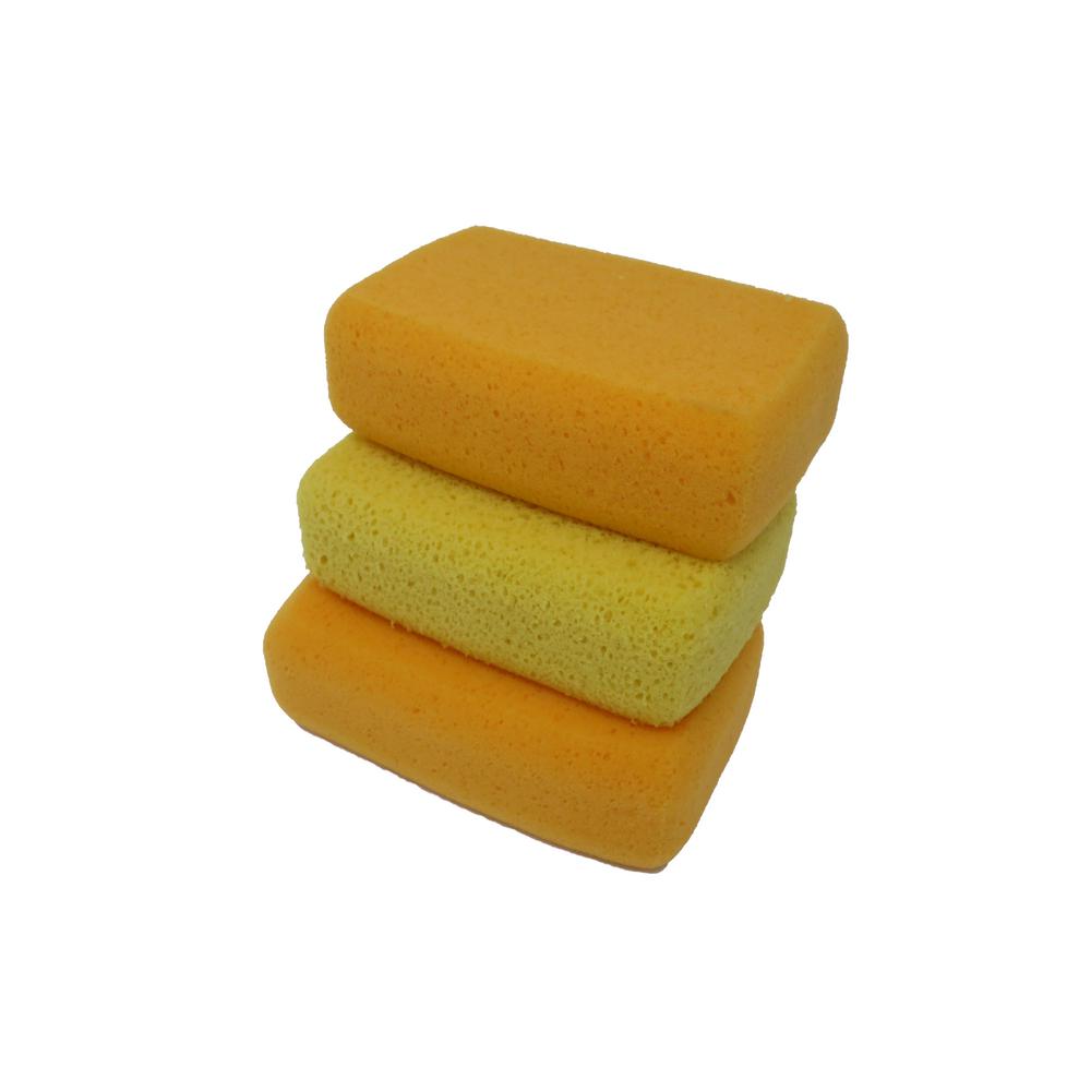 Med Fine Pore Sponges (Package of 3)PL060 The Home Depot