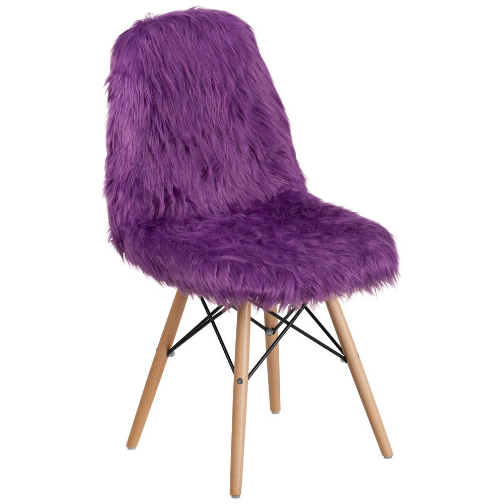Purple Fabric Accent Chairs The Home Depot Gy Dog Purple Accent Chair