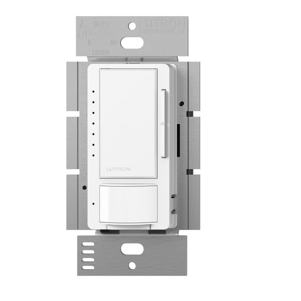 Lutron Maestro C.L Dimmer and Vacancy Motion Sensor, Single Pole and