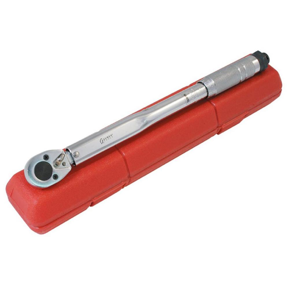 Sunex 38 In Torque Wrench With Case Sun9702a The Home Depot