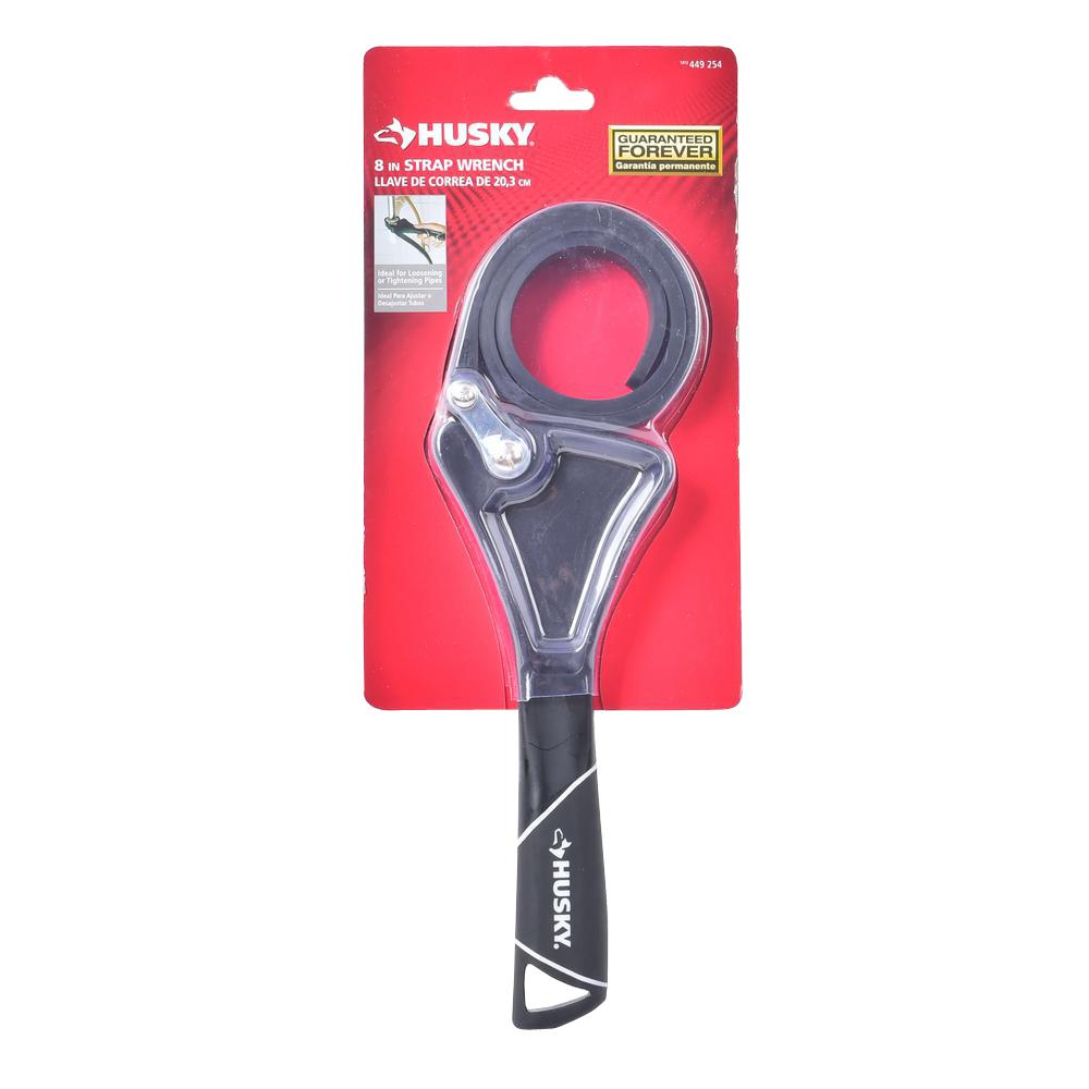 Husky 8 in. Strap WrenchH8STRAPWR The Home Depot