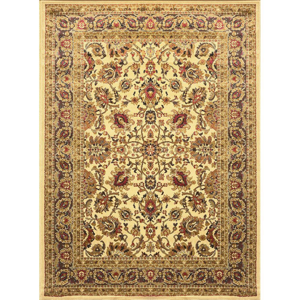 Home Dynamix Royalty Ivory 8 Ft X 10 Indoor Area Rug 1 8079 100 Home Dynamix Royalty Ivory 8 Ft X 10 Indoor Area Rug