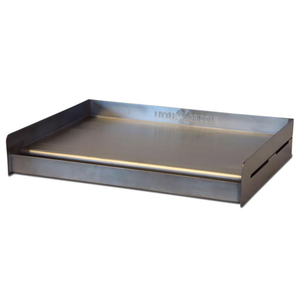 Little Griddle Universal 13 in. Stainless Steel BBQ Griddle-00022 - The