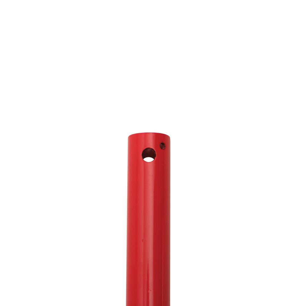 Yosemite Home Decor 18 In Red Ceiling Fan Extension Downrod 18drr Yosemite Home Decor 18 In Red Ceiling Fan Extension Downrod