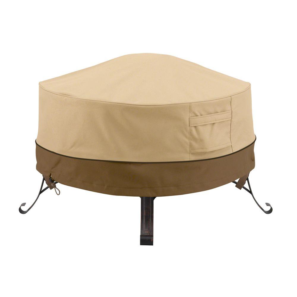 Classic Accessories Veranda 30 In Round Full Coverage Fire Pit Cover