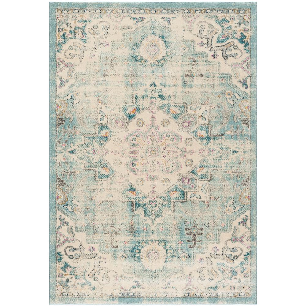 Safavieh Madison Cream Blue 5 Ft X 7 Area Rug