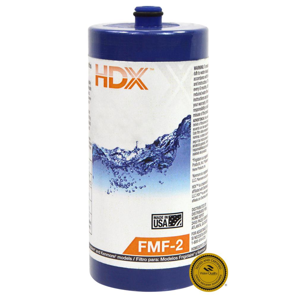 HDX FMF2 Refrigerator Replacement Filter Fits Frigidaire WF1CB107028 The Home Depot