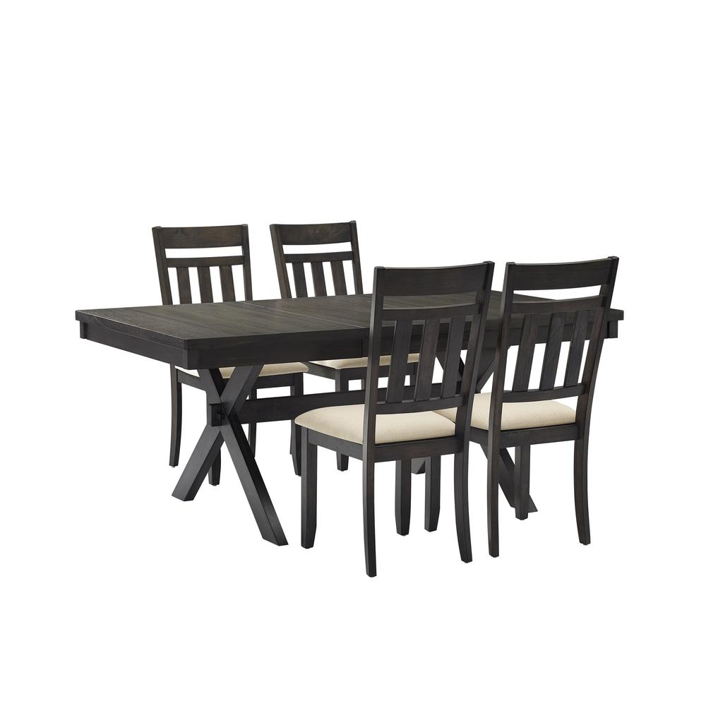 Crosley Furniture Hayden 5 Piece Slate Dining Set Kf13026sl The Home Depot - Slate Dining Room Table Crosley Furniture Hayden 5 Piece Slate Dining Set Kf13026sl The Home Depot - Slate Dining Room Table