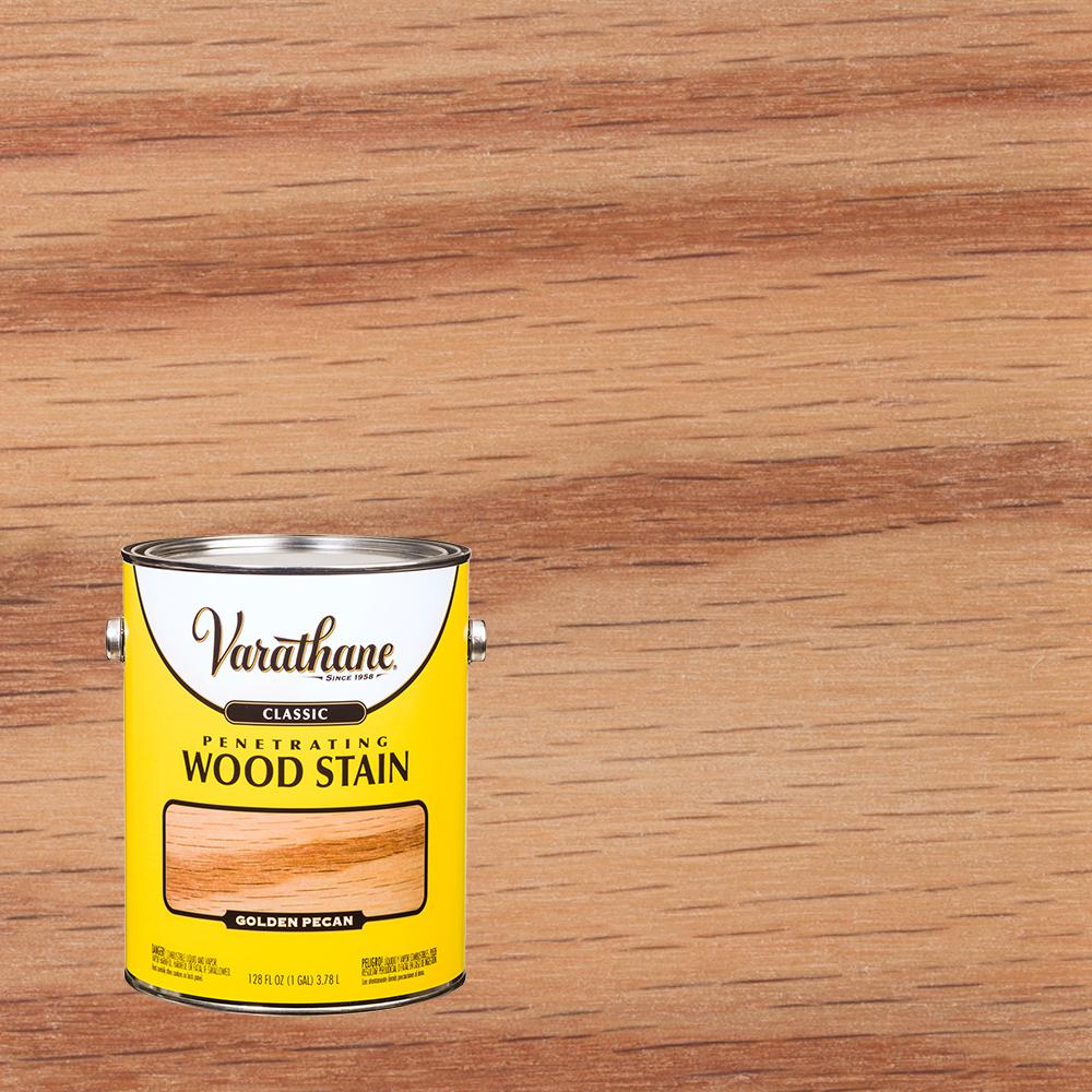 Varathane 1 Gal Golden Pecan 250 Voc Classic Wood Interior Stain 2 Pack 340631 The Home Depot 4149