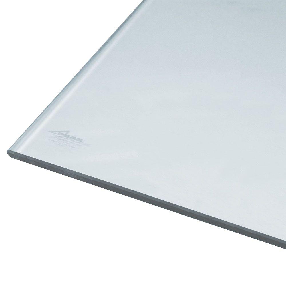Peak Aluminum Railing 66 inch Tempered Glass Panel-50895 ...