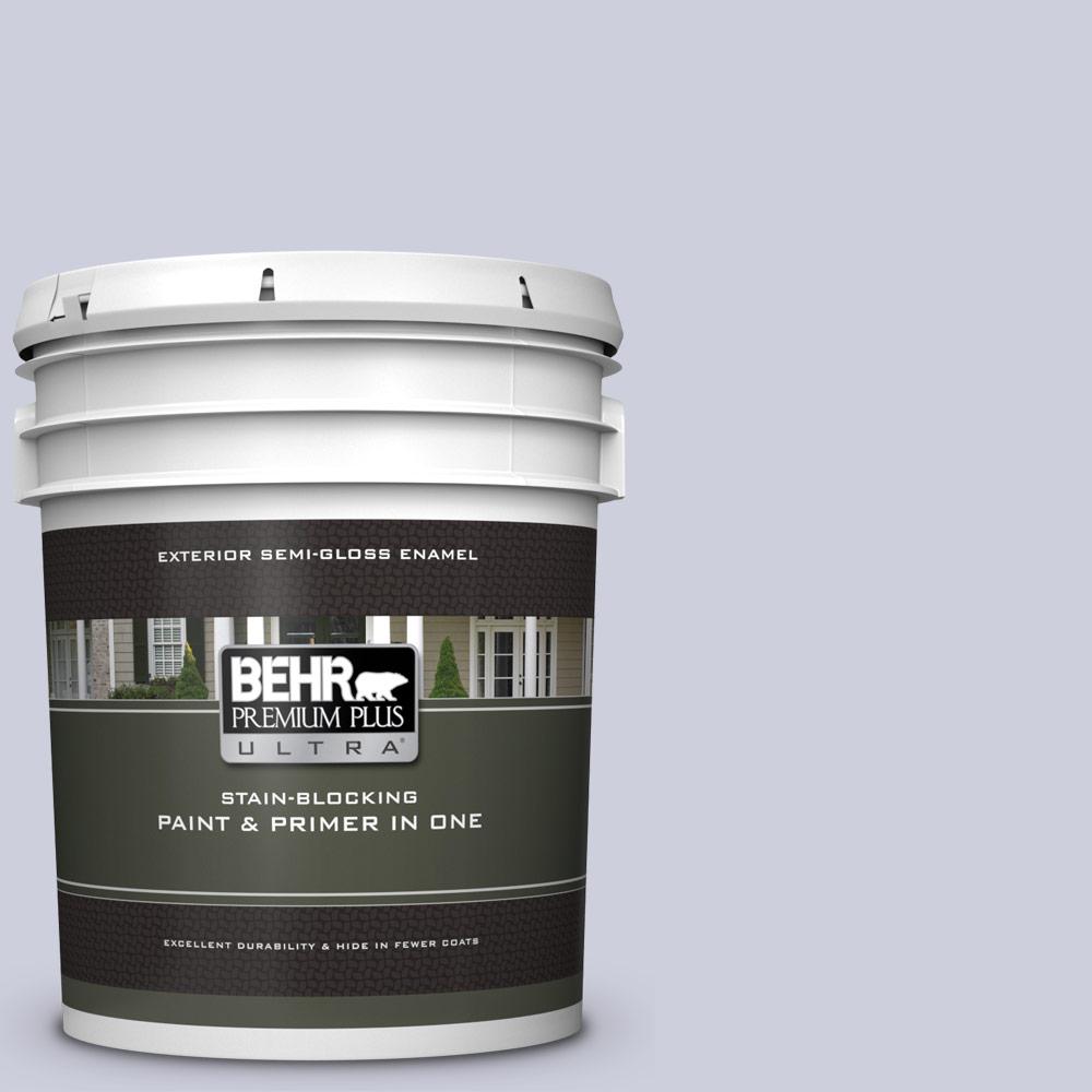 BEHR Premium Plus Ultra 5 gal. S3503 Washed Olive SemiGloss Enamel