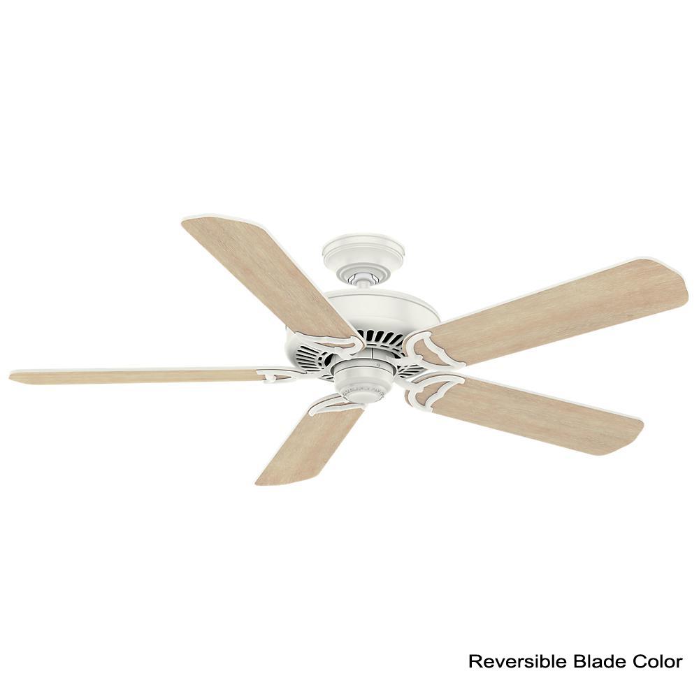 Casablanca Panama 54 In Indoor Fresh White Ceiling Fan 55068