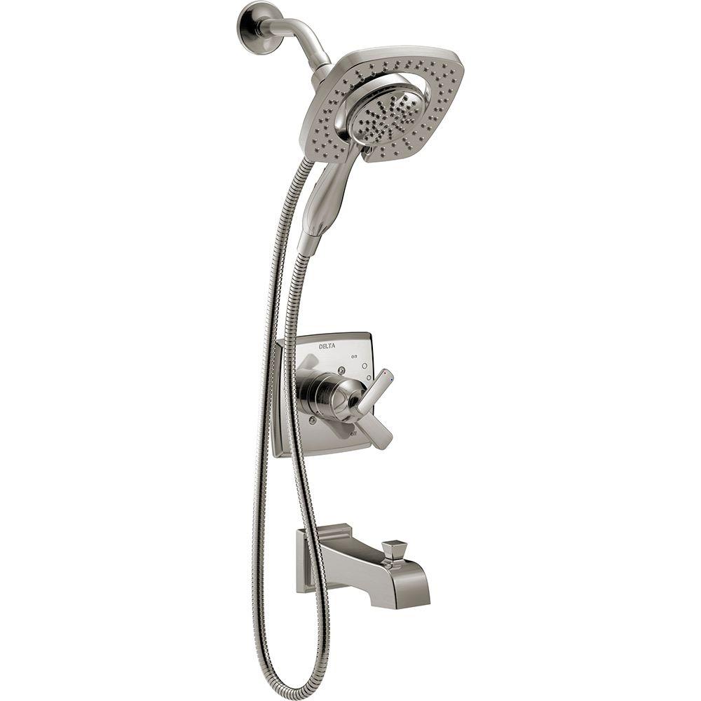 Delta Ashlyn In2ition 1 Handle Tub And Shower Faucet Trim Kit In