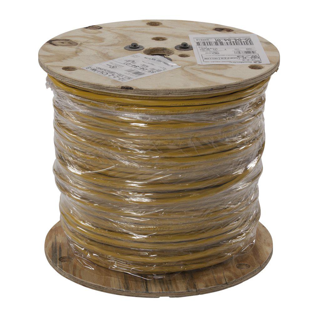 Southwire 1 000 Ft 12 2 2 Solid Romex SIMpull CU NM B W G Wire 