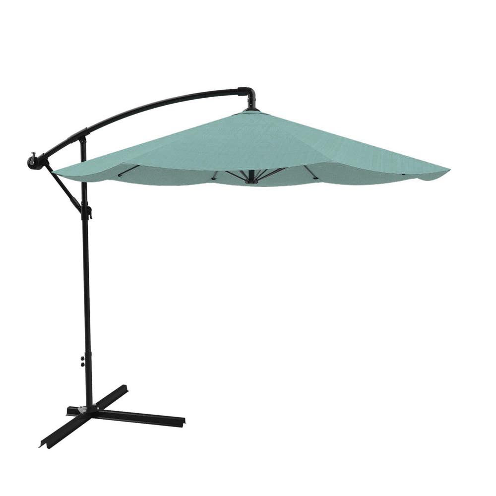 Pure Garden 10 ft. Hanging Cantilever Patio Umbrella in ... on {keyword}