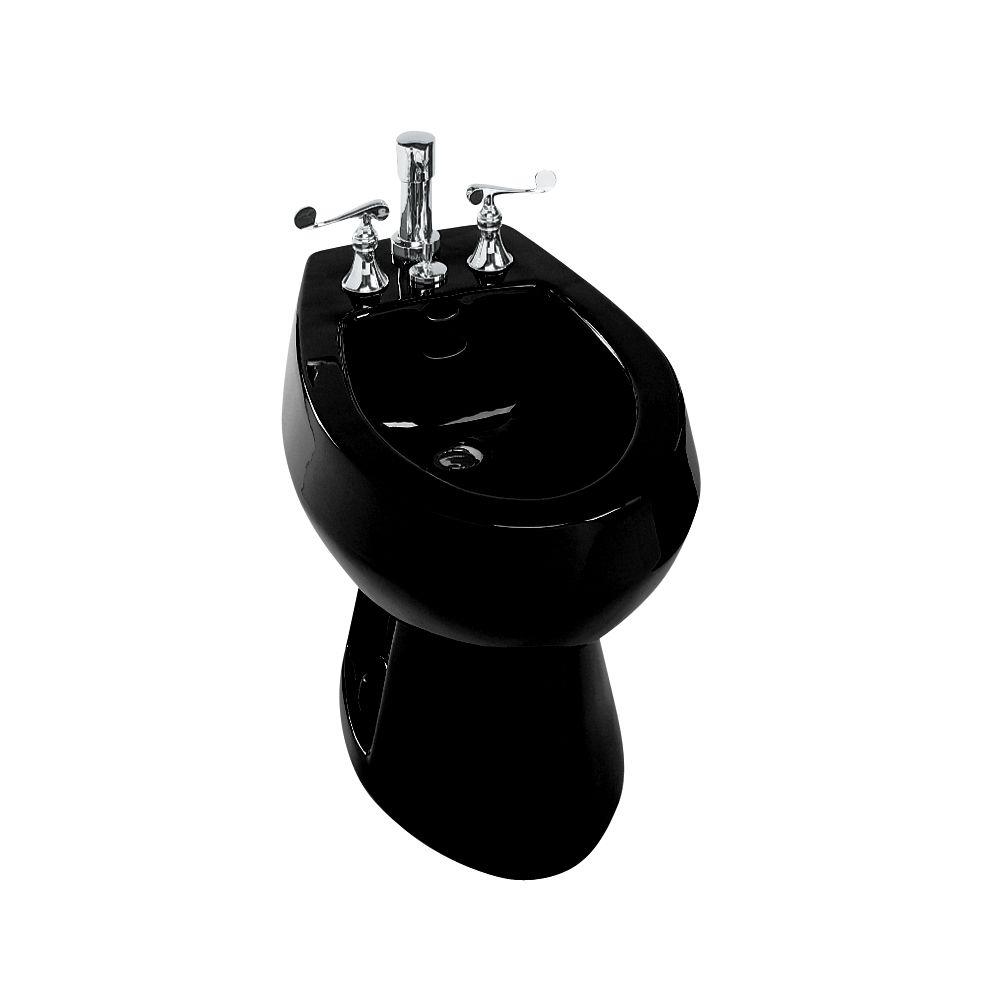 KOHLER San Tropez Elongated Bidet in Black BlackK48547 The Home Depot