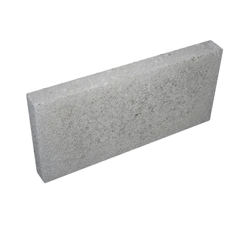 8 in. x 1-5/8 in. x 16 in. Concrete Solid Cap Block-351500100 - The