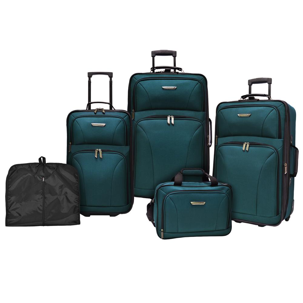 Traveler S Choice Travelers Versatile 5 Piece Teal Traveler S Choice Travelers Versatile 5 Piece Teal