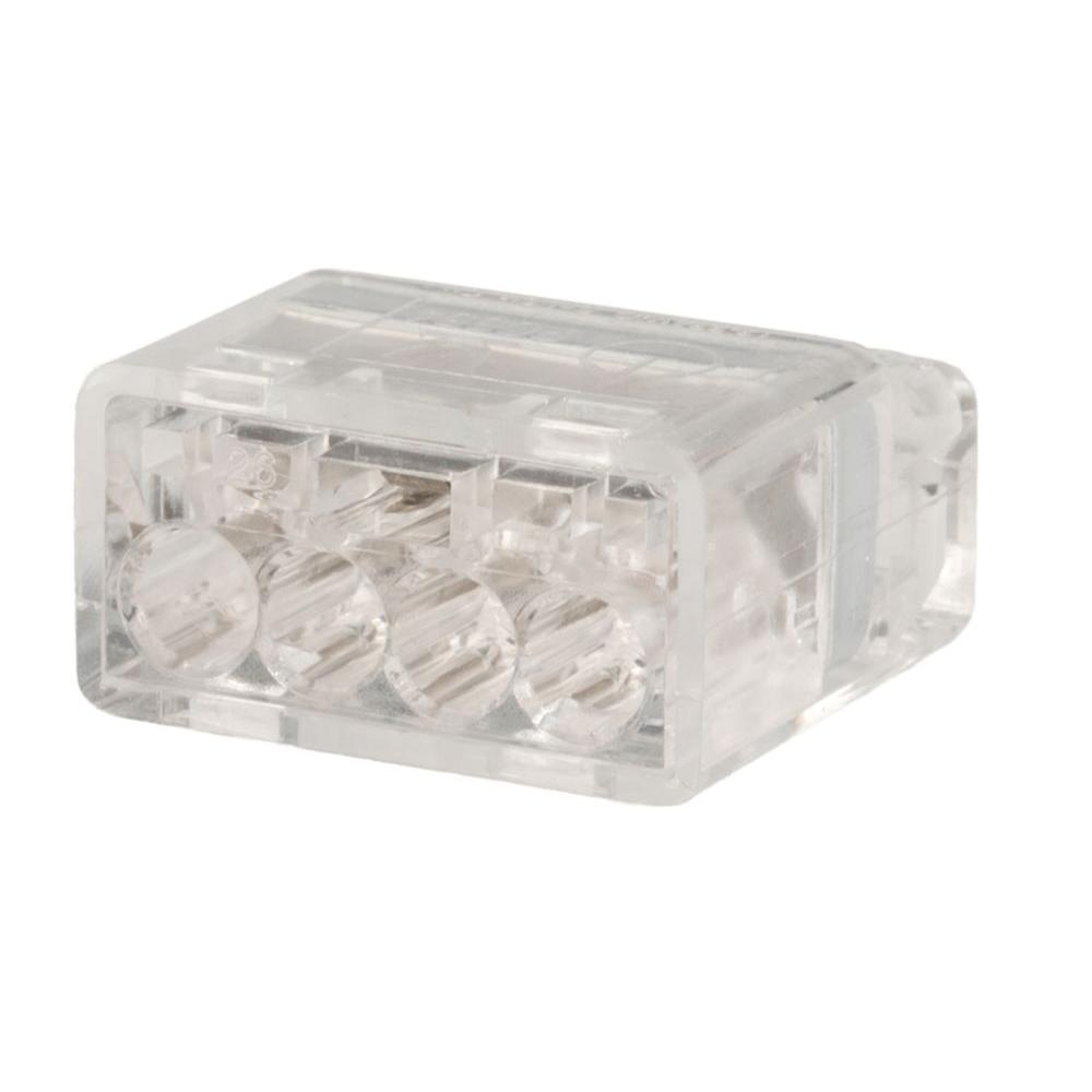 Contractor's Choice Ivory 4 Port PushIn Wire Connector (75Pack)67225
