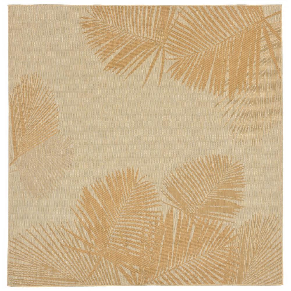 Baxter Tropical Leaf Sand 8 Ft X Indoor Outdoor Area Rug Baxter Tropical Leaf Sand 8 Ft X Indoor Outdoor Area Rug