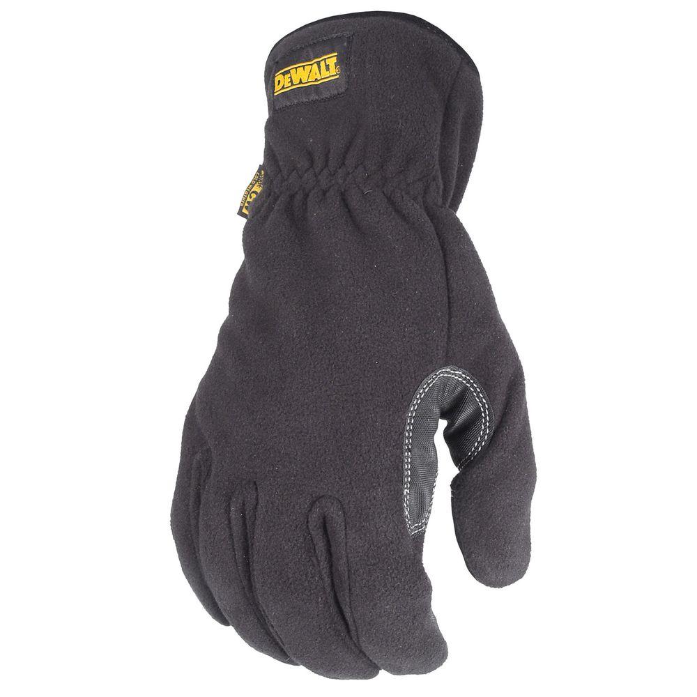 UPC 674326232805 product image for Work Gloves: DEWALT Safety Gloves Cold Weather Fleece with Palm Protection Perfo | upcitemdb.com