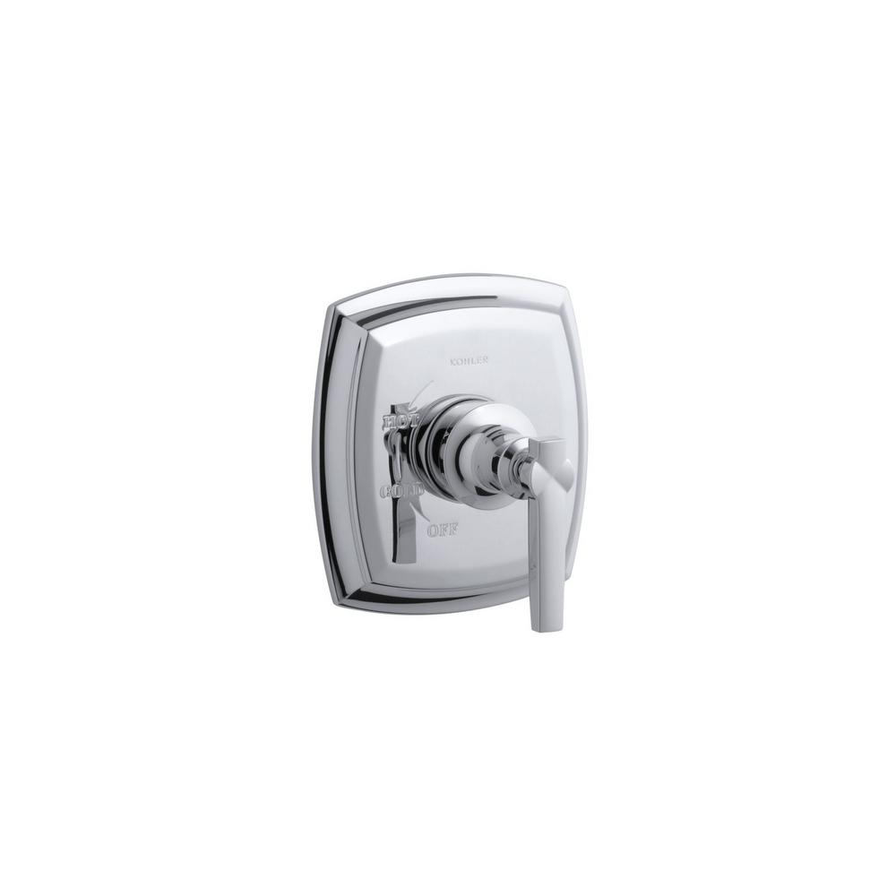 Kohler Margaux Rite Temp 1 Handle Tub And Shower Faucet Trim Kit Margaux Rite Temp 1 Handle Tub And Shower Faucet Trim Kit With Lever In Polished Chrome Valve Not Included
