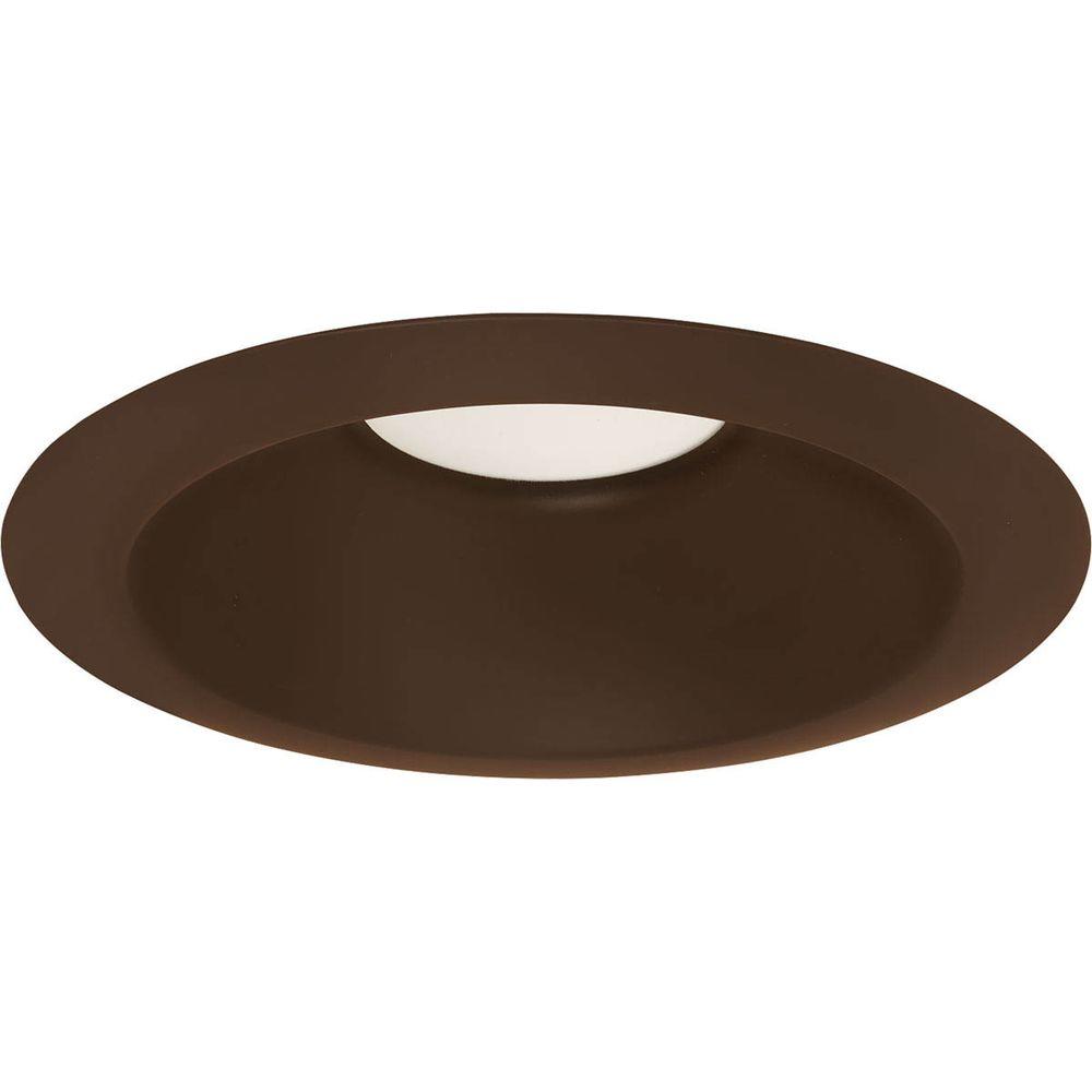 Progress Lighting Clearance The Home Depot 5 In Antique Bronze Recessed Led Trim