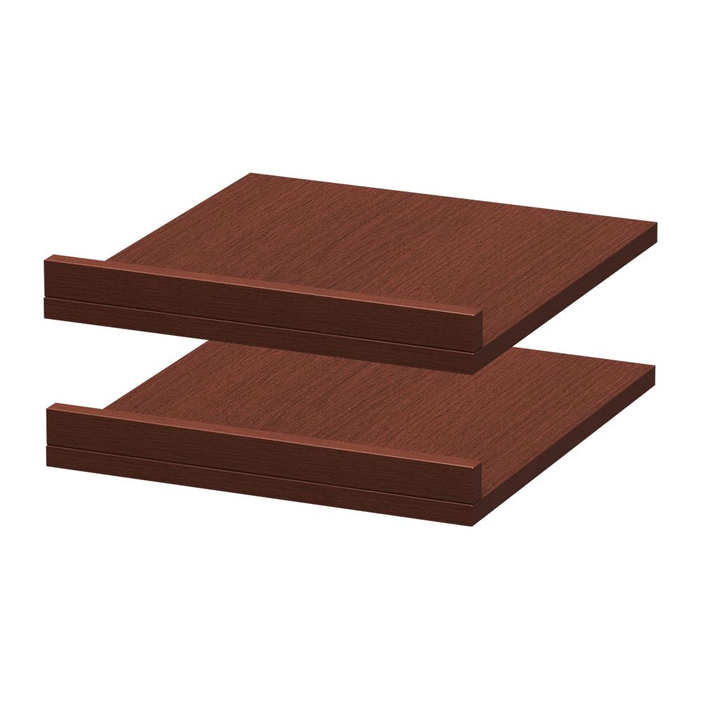 Modifi 15 In X 3 In Rollout Shelves Drawer With Fence In Mocha