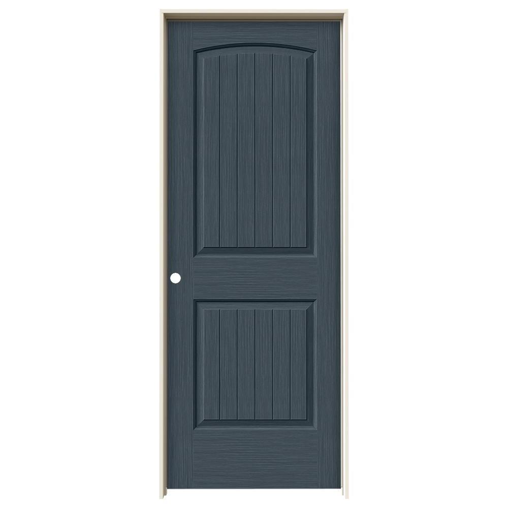 Blue Prehung Doors Interior Closet Doors The Home Depot