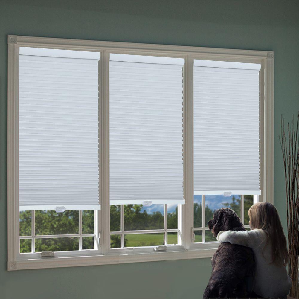 Perfect Lift Window Treatment Cut To Width White 1 5 In Cordless