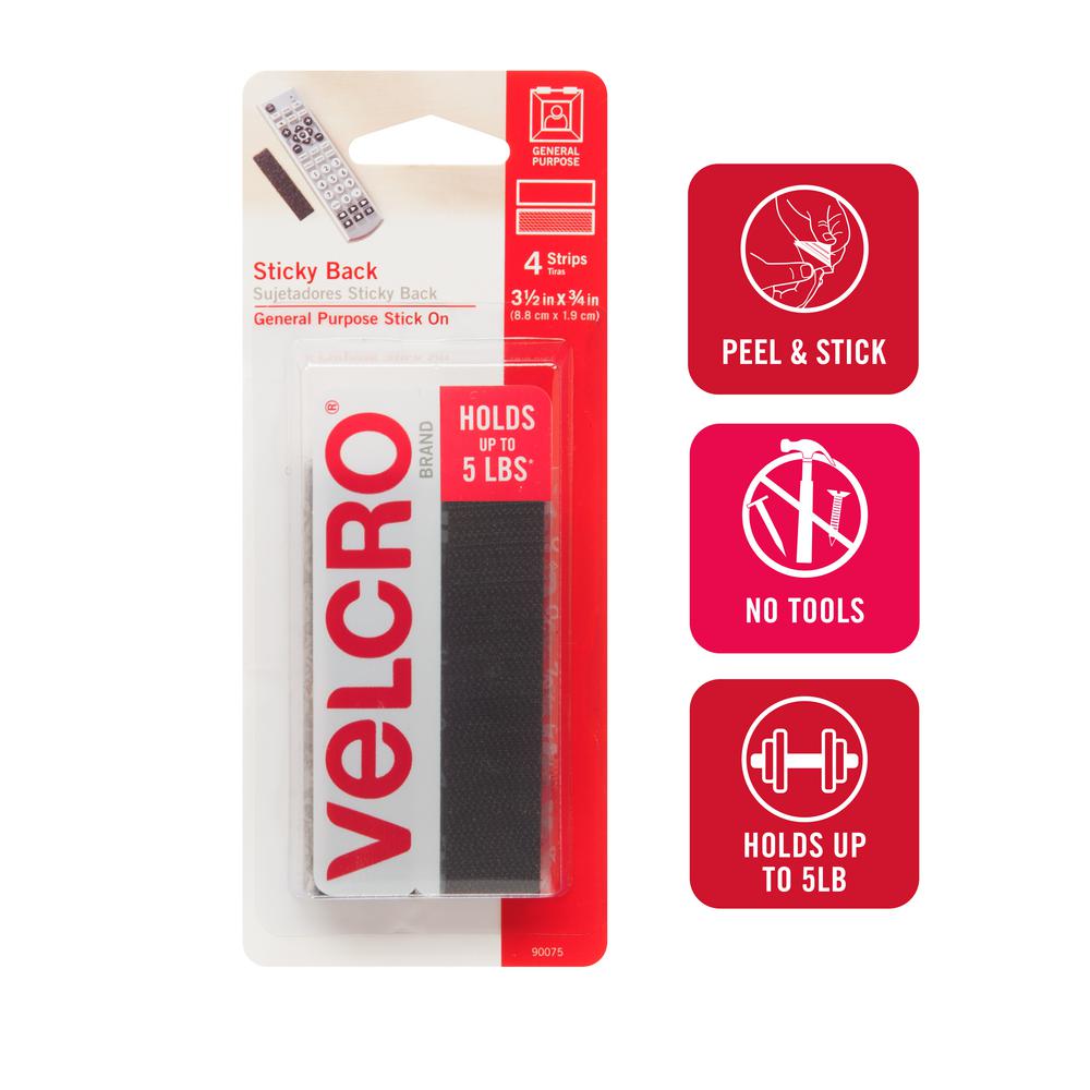 adhesive backed velcro