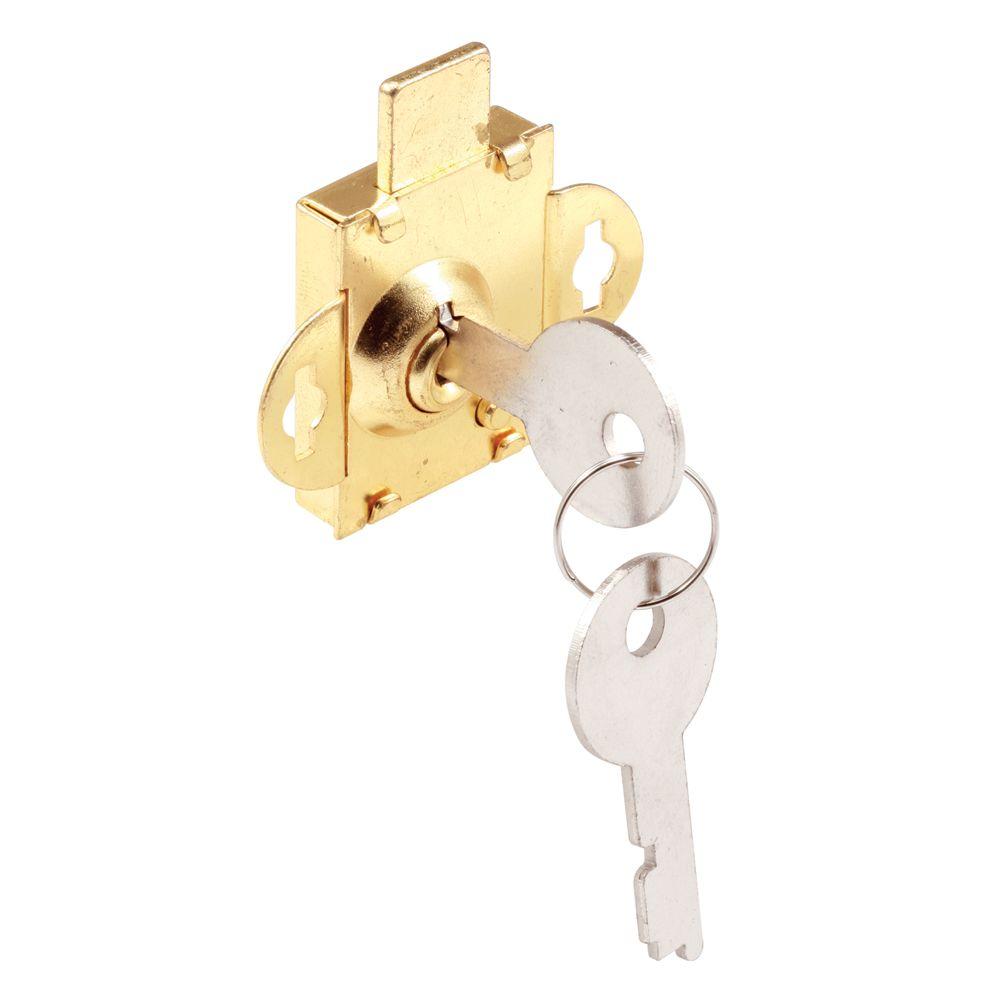 First Watch Security Polished Brass Mailbox Cam Lock1327 The Home Depot
