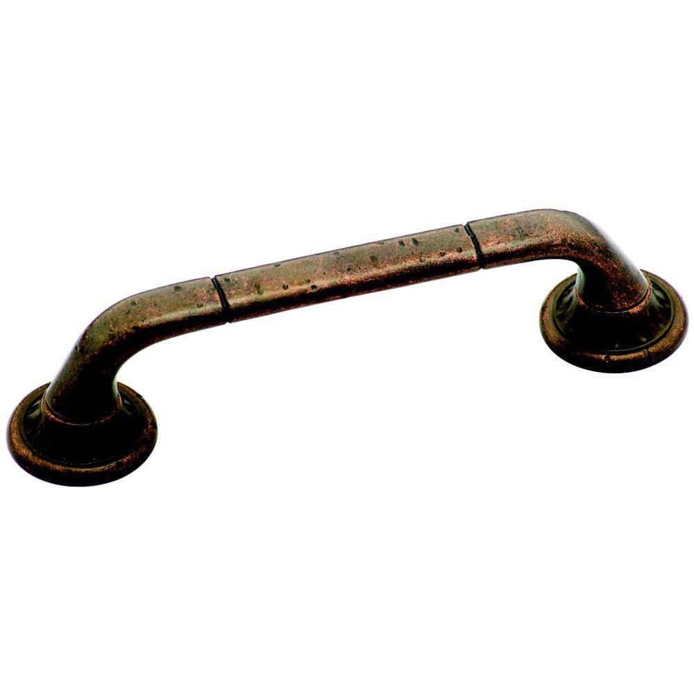Hickory Hardware 3 in. and 96 mm Bungalow Refined Bronze Pull