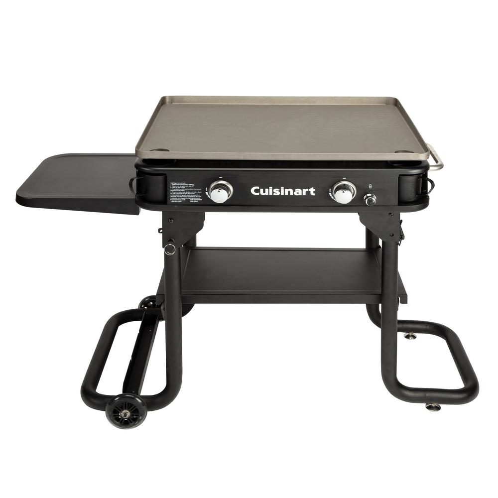 Cuisinart 28-In. Outdoor Gas Griddle Folds Flat for Tabletop and Tailgate Use