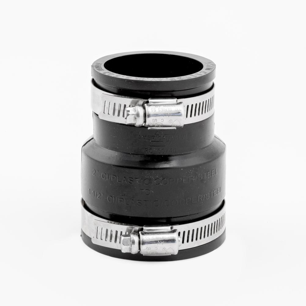 Fernco 11/2 in. x 11/2 in. PVC Plastic Socket to Plastic Socket