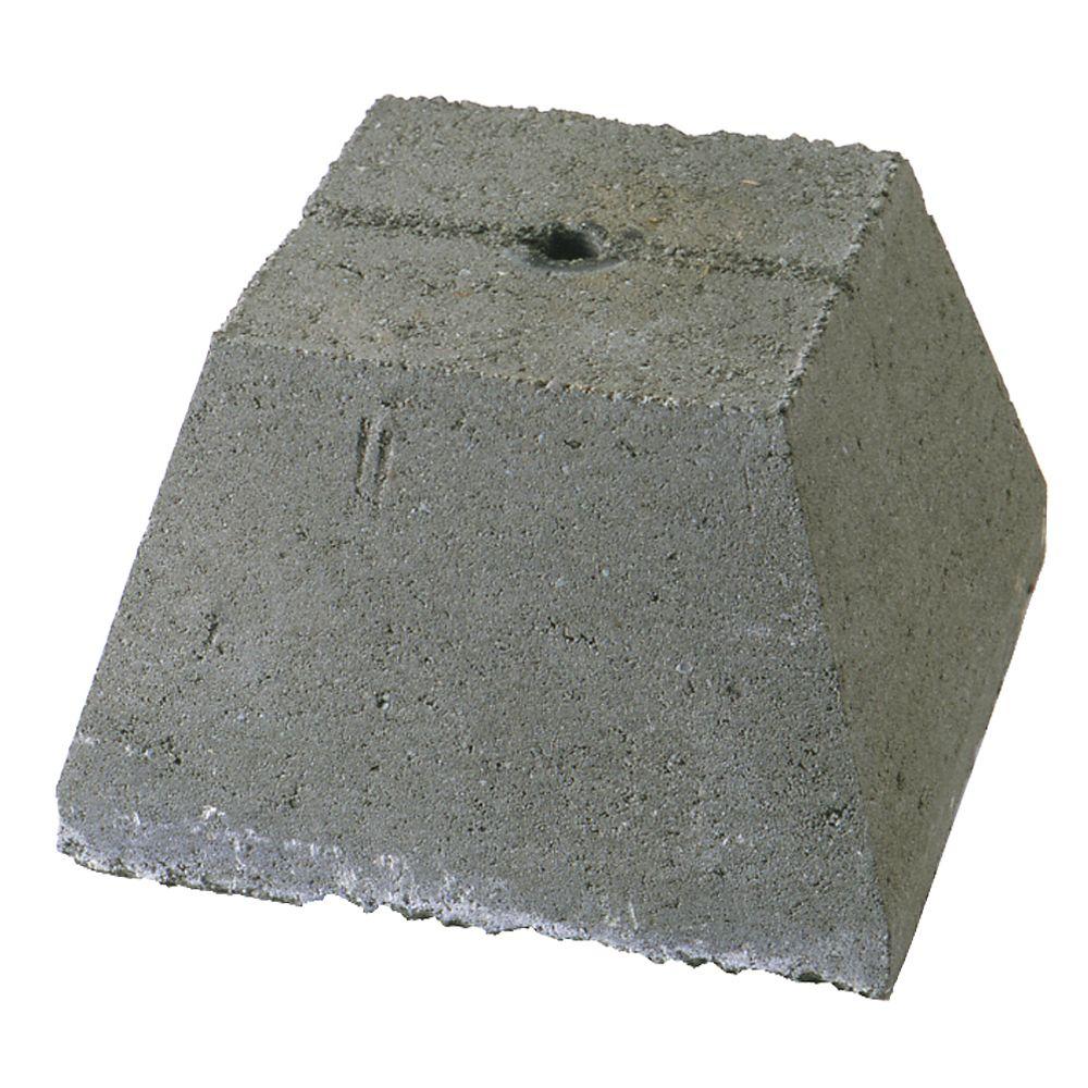 12 In X 8 In X 12 In Concrete Pier Block M1212posm001 The Home Depot