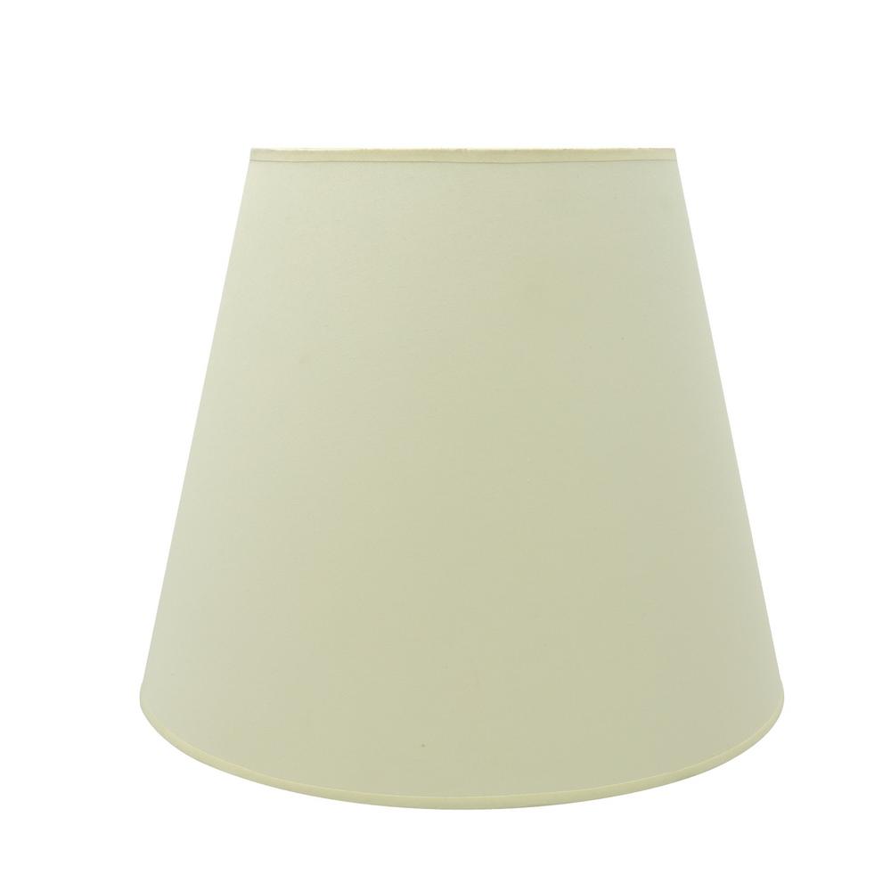 Aspen Creative Corporation 18 in. x 15 in. Ivory Hardback Empire Lamp ...