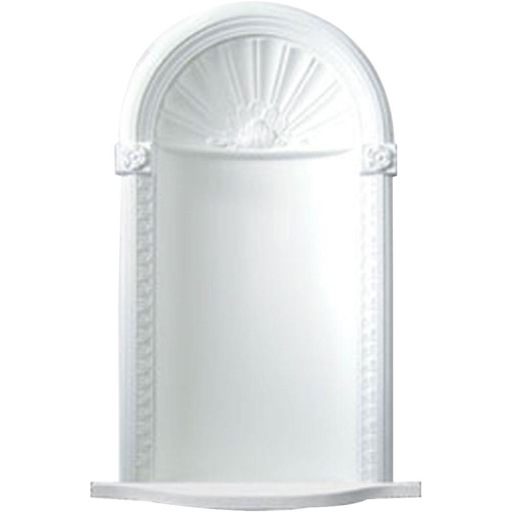 Factory Primed White Ekena Millwork NCH11X20MA Wall Niche